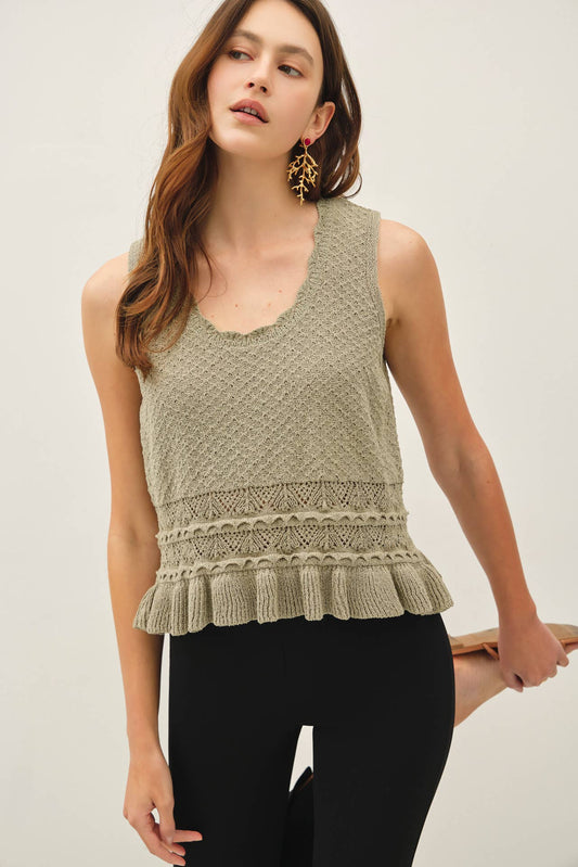 Wildflower Knit Top