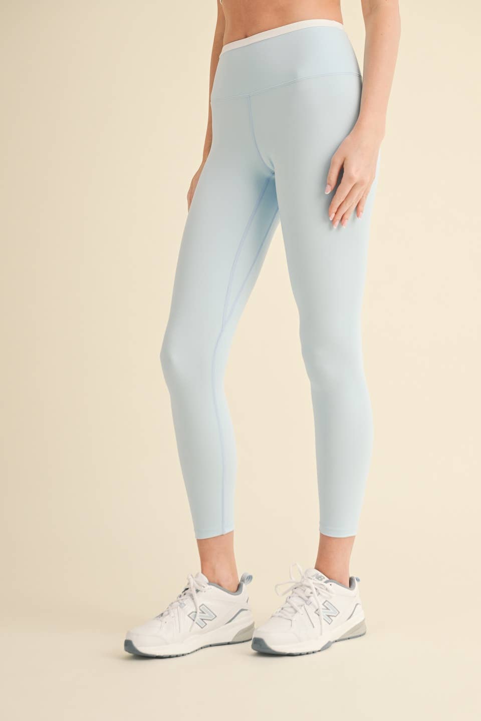 Contrast Binding Legging