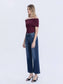 TUMMY CONTROL SUPER HIGH RISE WIDE LEG JEANS