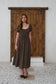 The Clara Plaid Midi Dress
