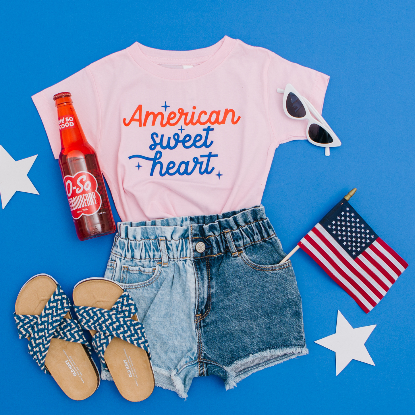 American Sweet Heart Toddler and Youth