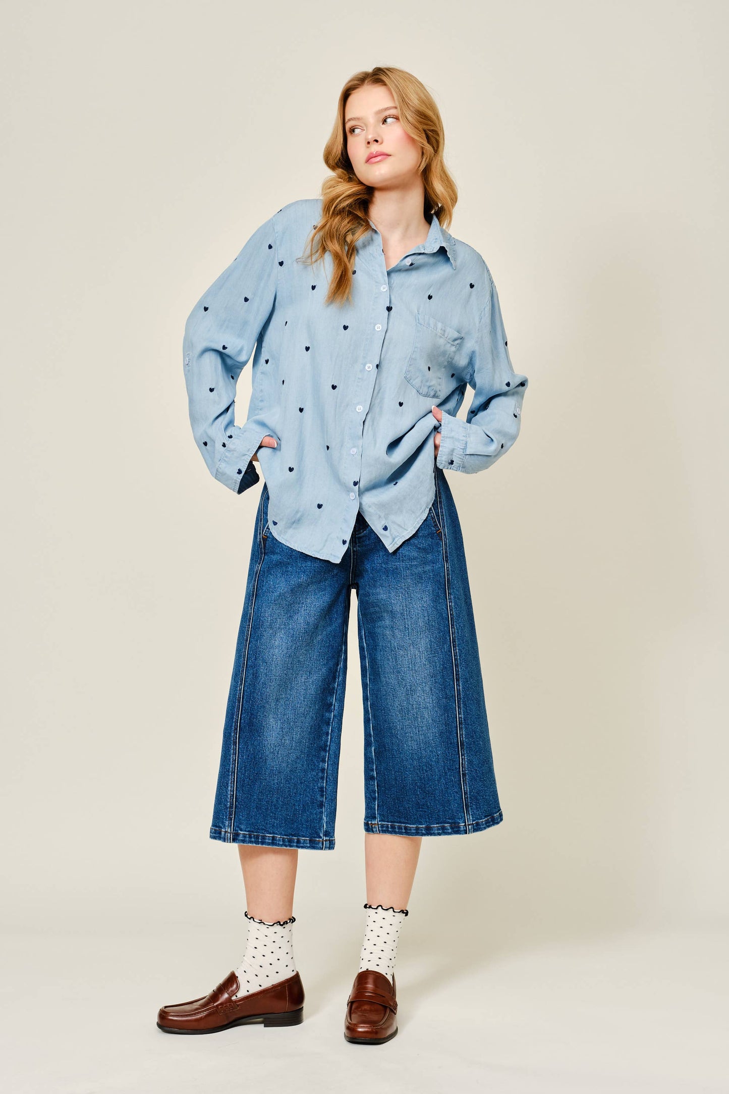 The Lover’s Note Chambray Shirt