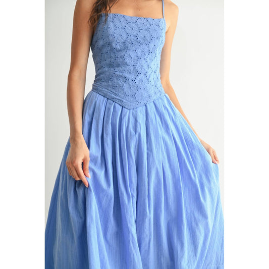 The Bluebell Lace Midi