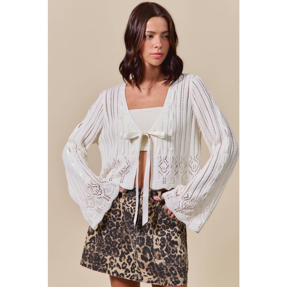 The Colette Ribbon Cardigan