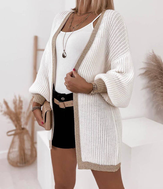 Gold Trim Cardigan