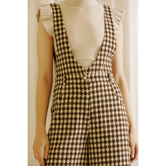 The Amour Tweed Jumpsuit