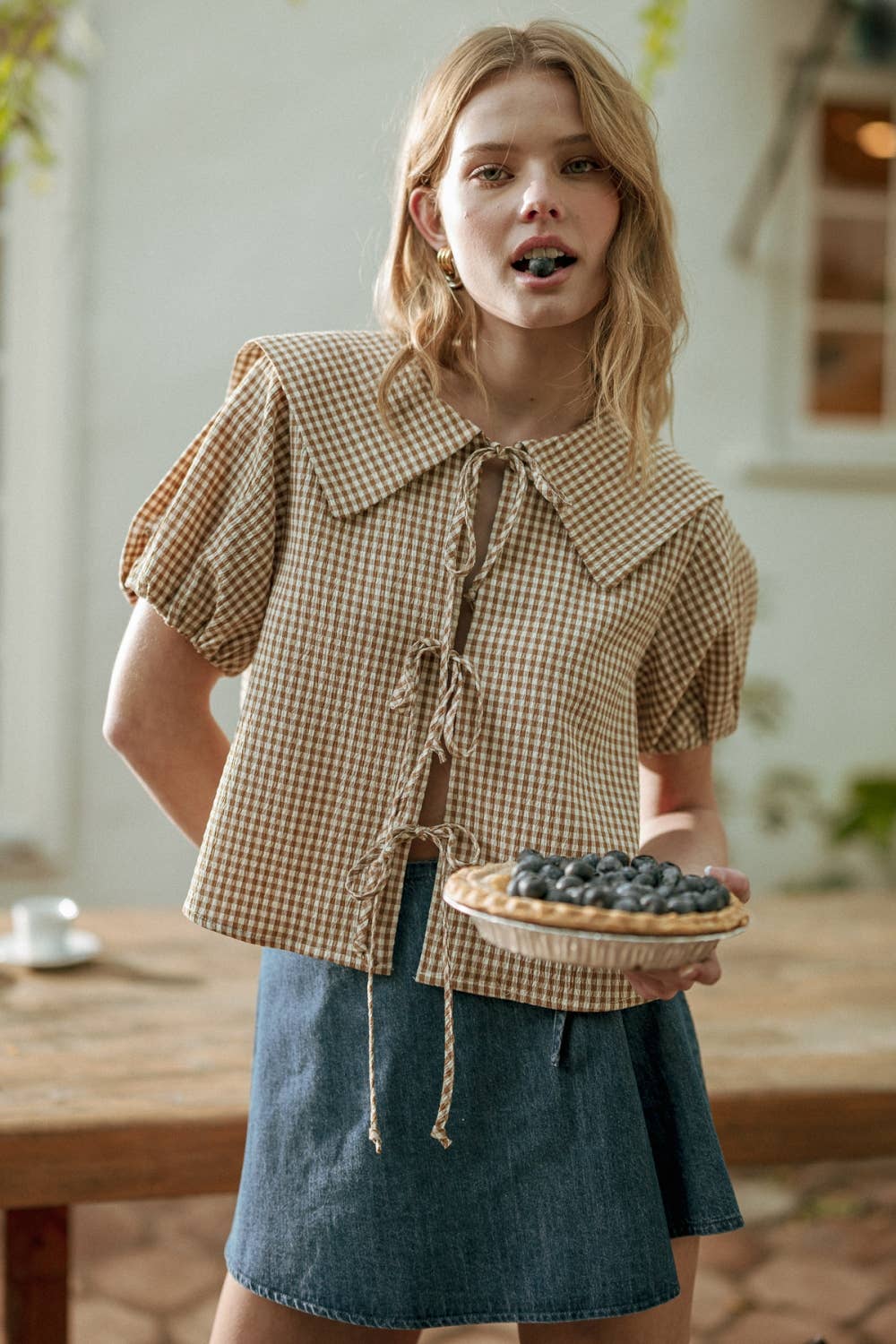 The Chambray Charm Skort