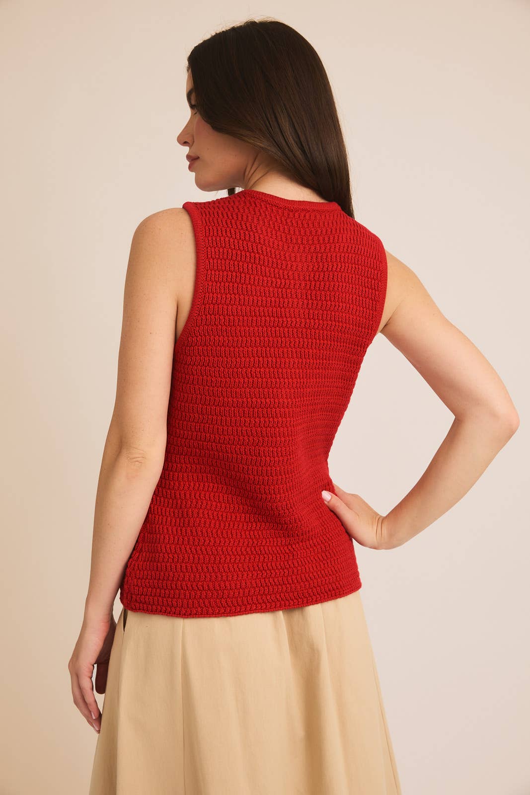 Cozy Romance Knit Sweater Vest