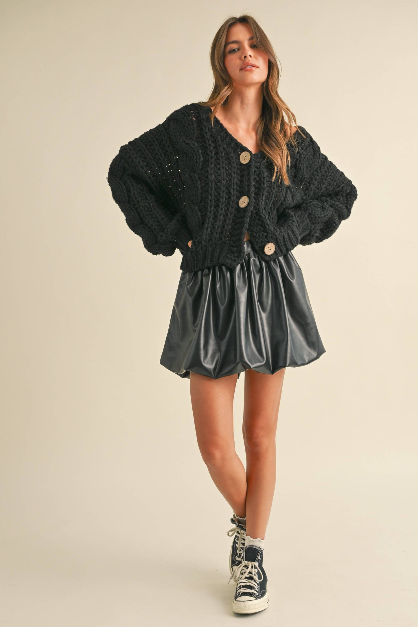 Chunky Knit Cardigan