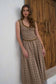 The Elodie Plaid Midi Dress