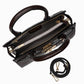 Marseille Handbag: Dark Brown