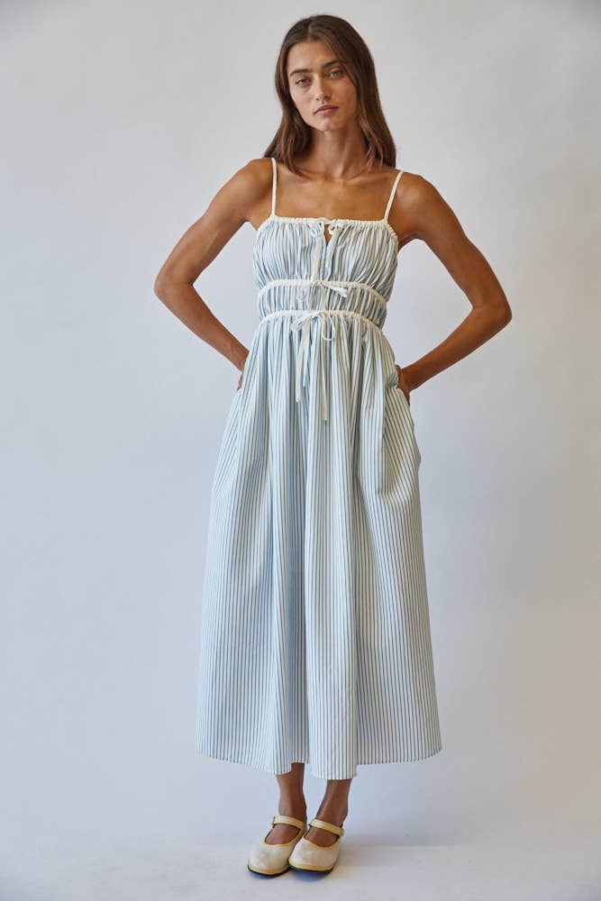 The Seabreeze Stripe Maxi Dress