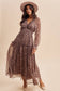The Rosalie Floral Maxi — Chestnut