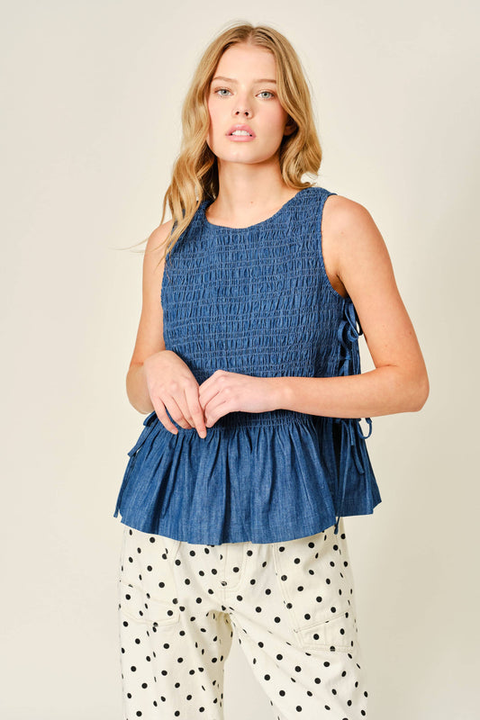 Bluebell Bow Top