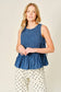 Bluebell Bow Top
