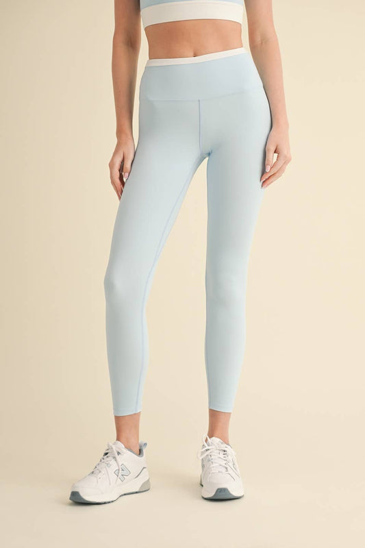 Contrast Binding Legging