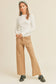 The Claire Ribbed Knit — White