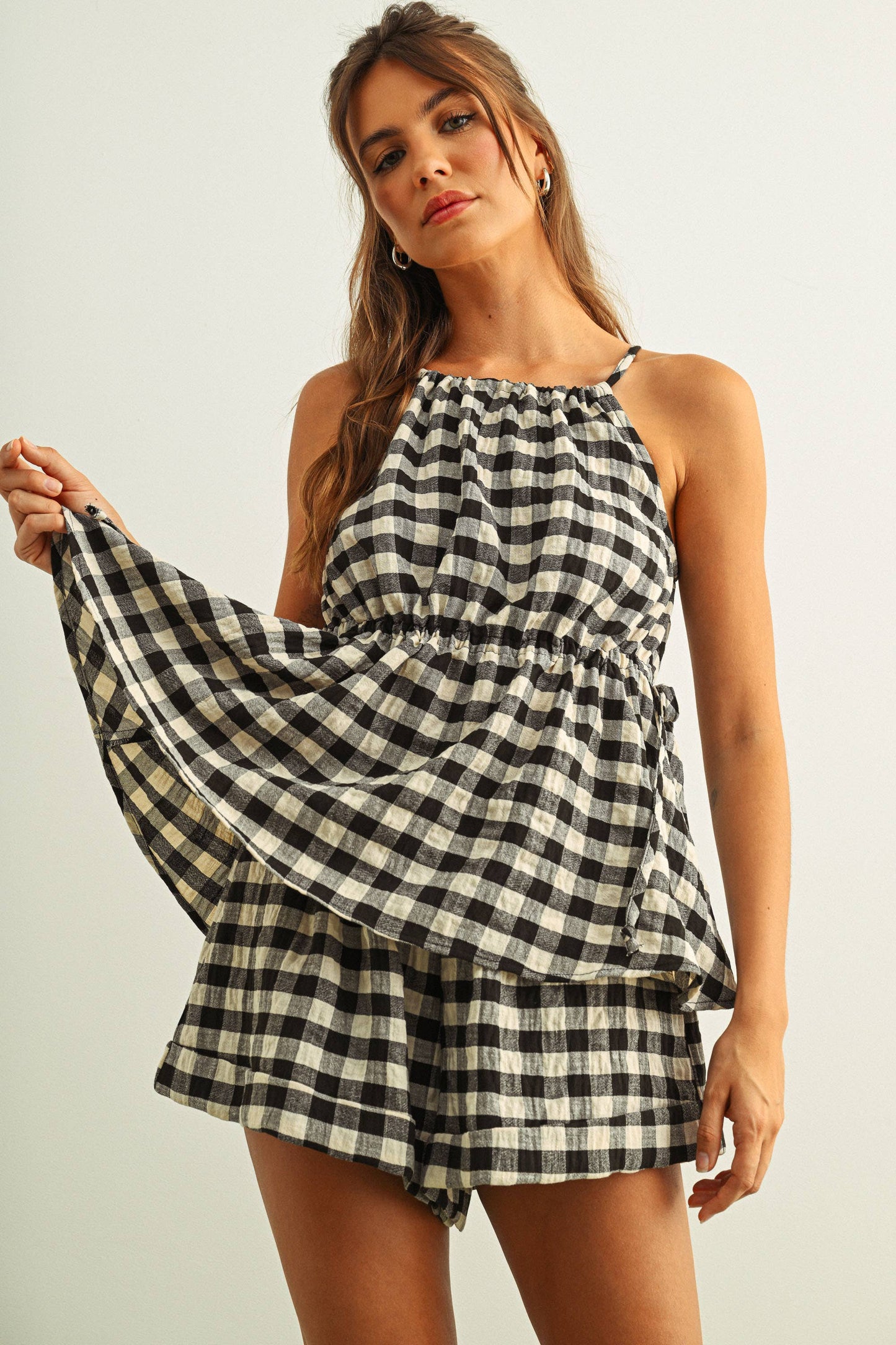The Meadow Check Blouse