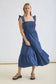 The Sunday Denim Midi Dress