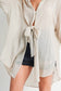 TIE-FRONT TUNIC SHIRT