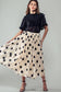 The Rosé Dot Skirt