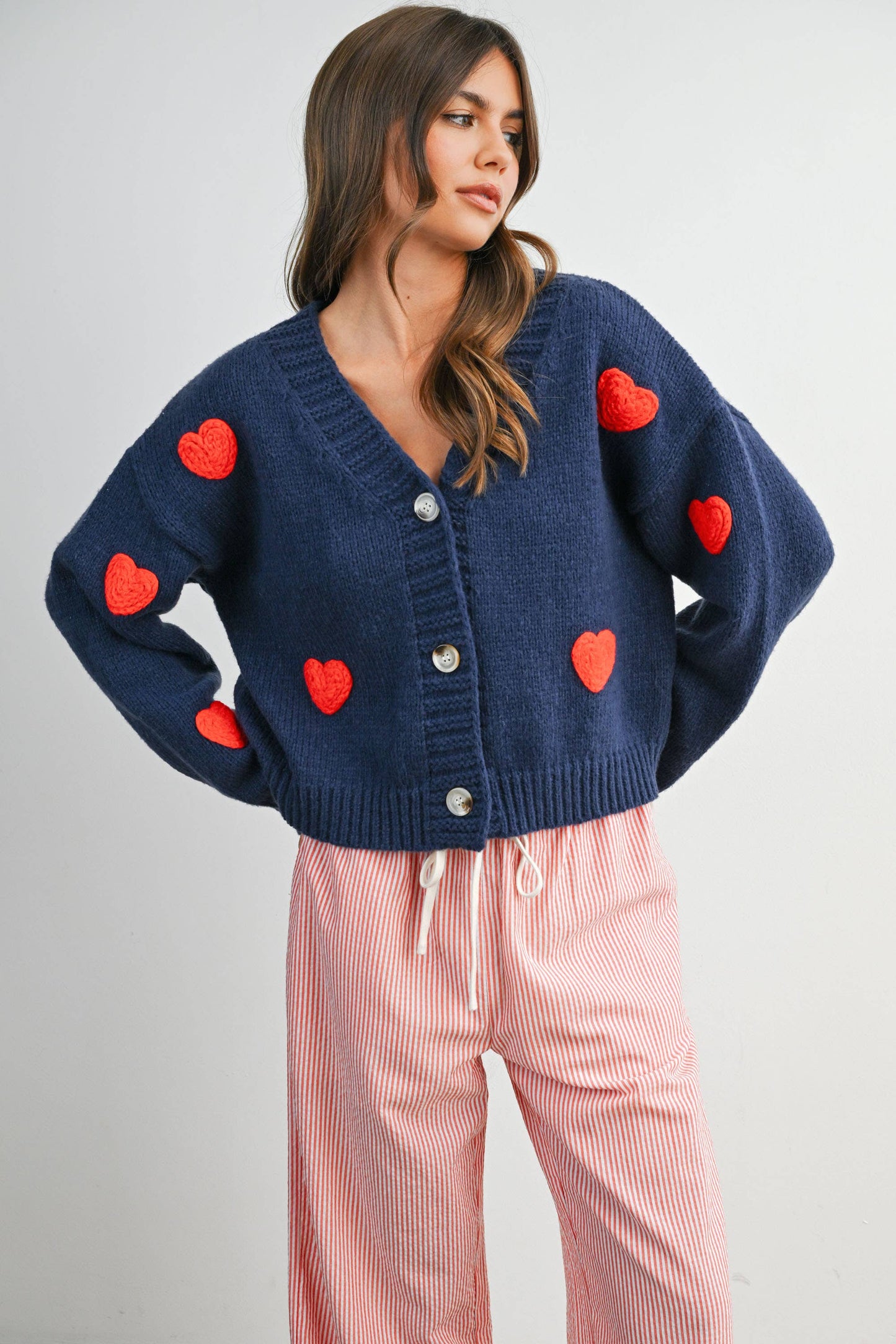The Sweetheart Letter Cardigan