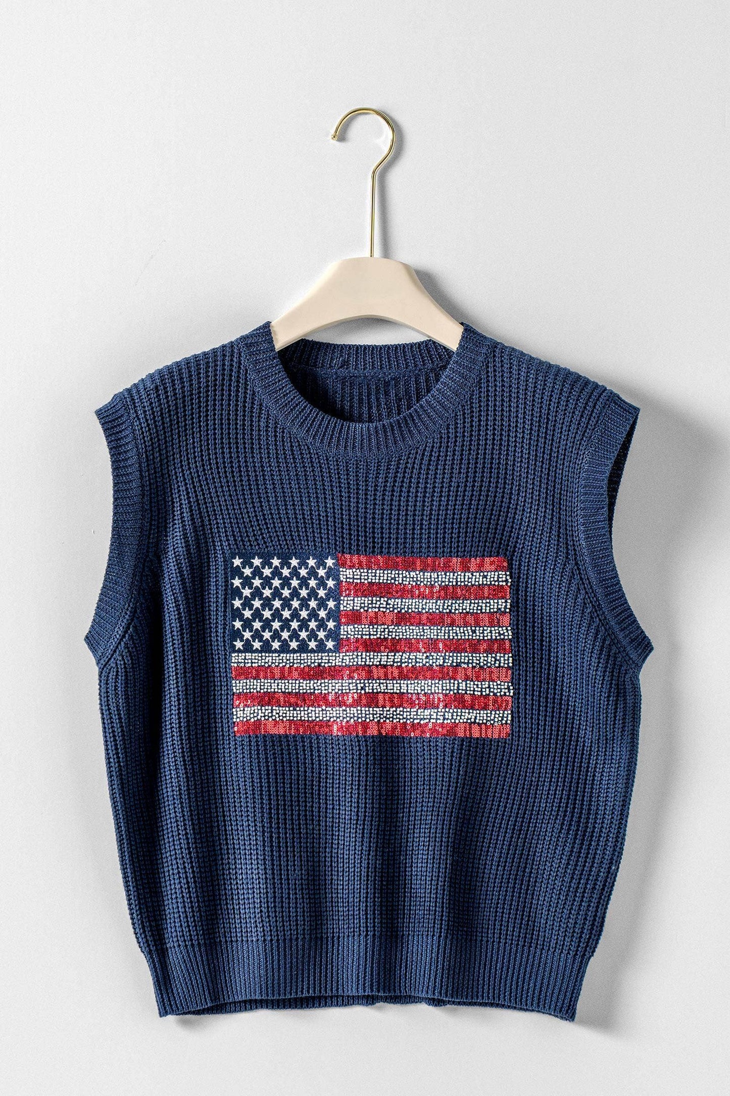 The Americana Darling Knit Vest