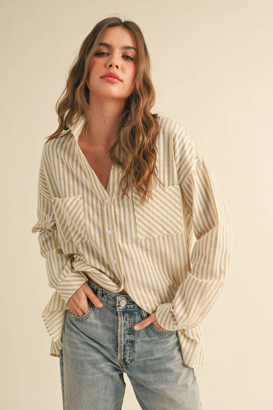 The Stripe Button Down