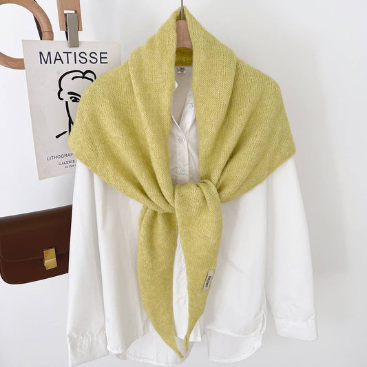 The Cozy Muse Triangle Scarf