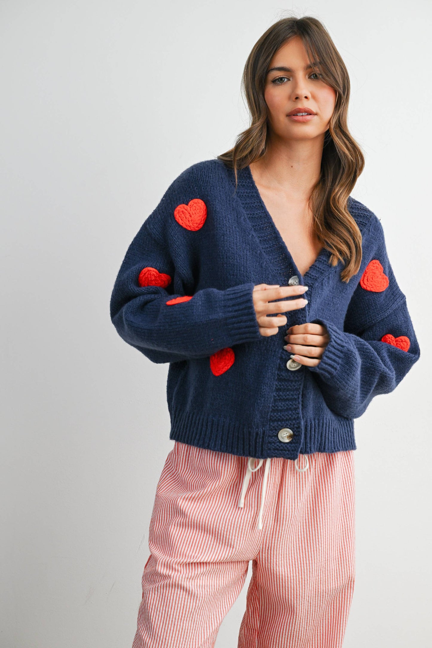 The Sweetheart Letter Cardigan
