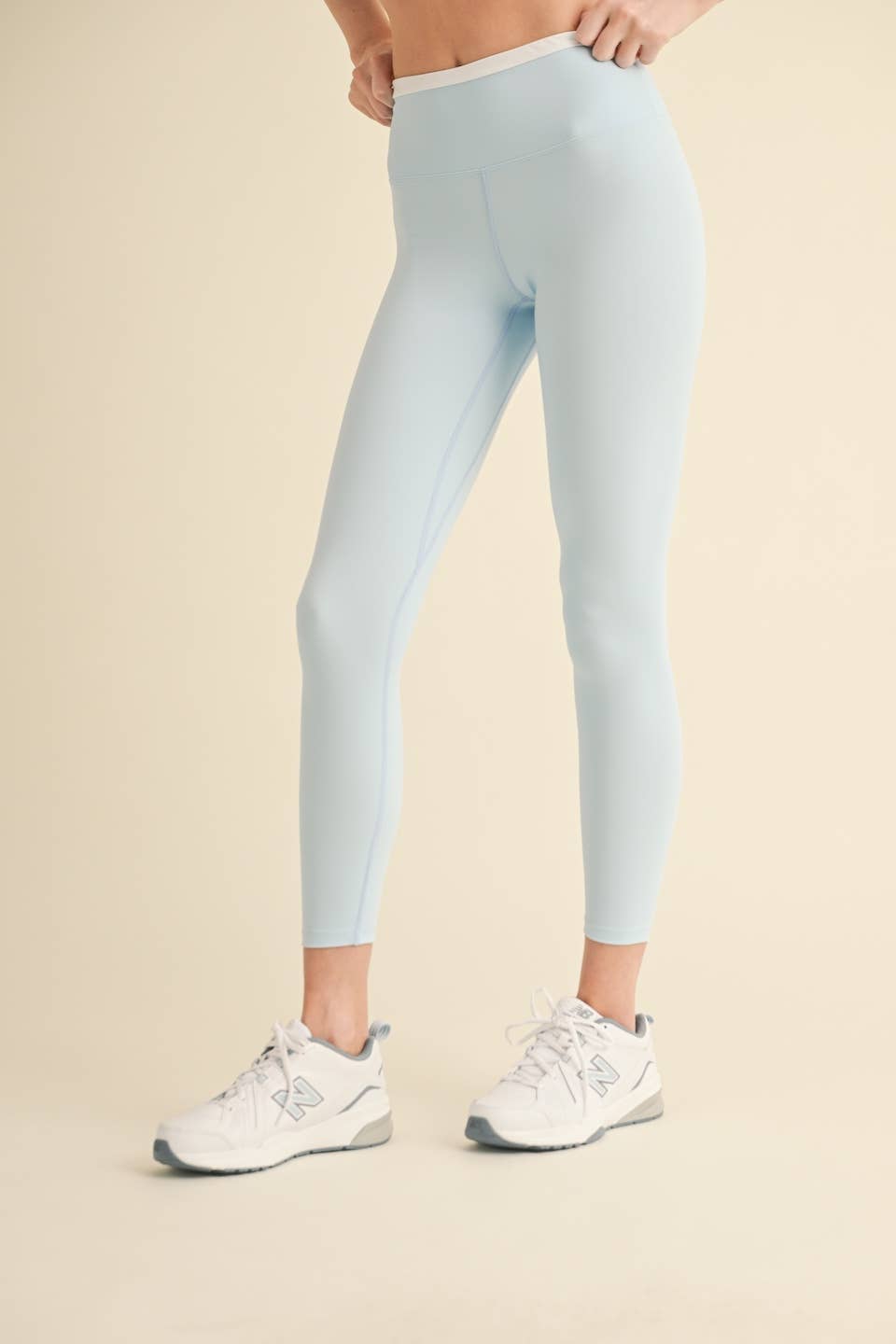 Contrast Binding Legging