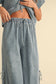 The Darling Denim Bow Pants