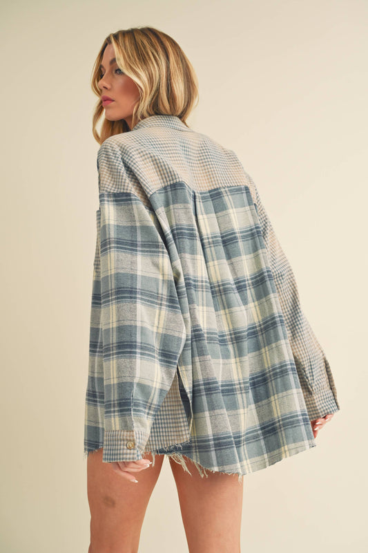 The Autumn Blues Plaid Shirt