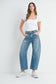 The Contrast Barrel Jeans
