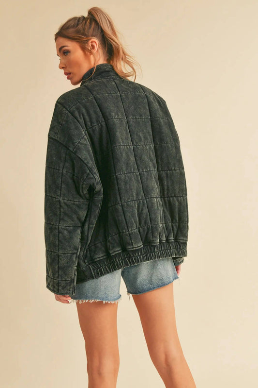 The Midnight Quilted Jacket