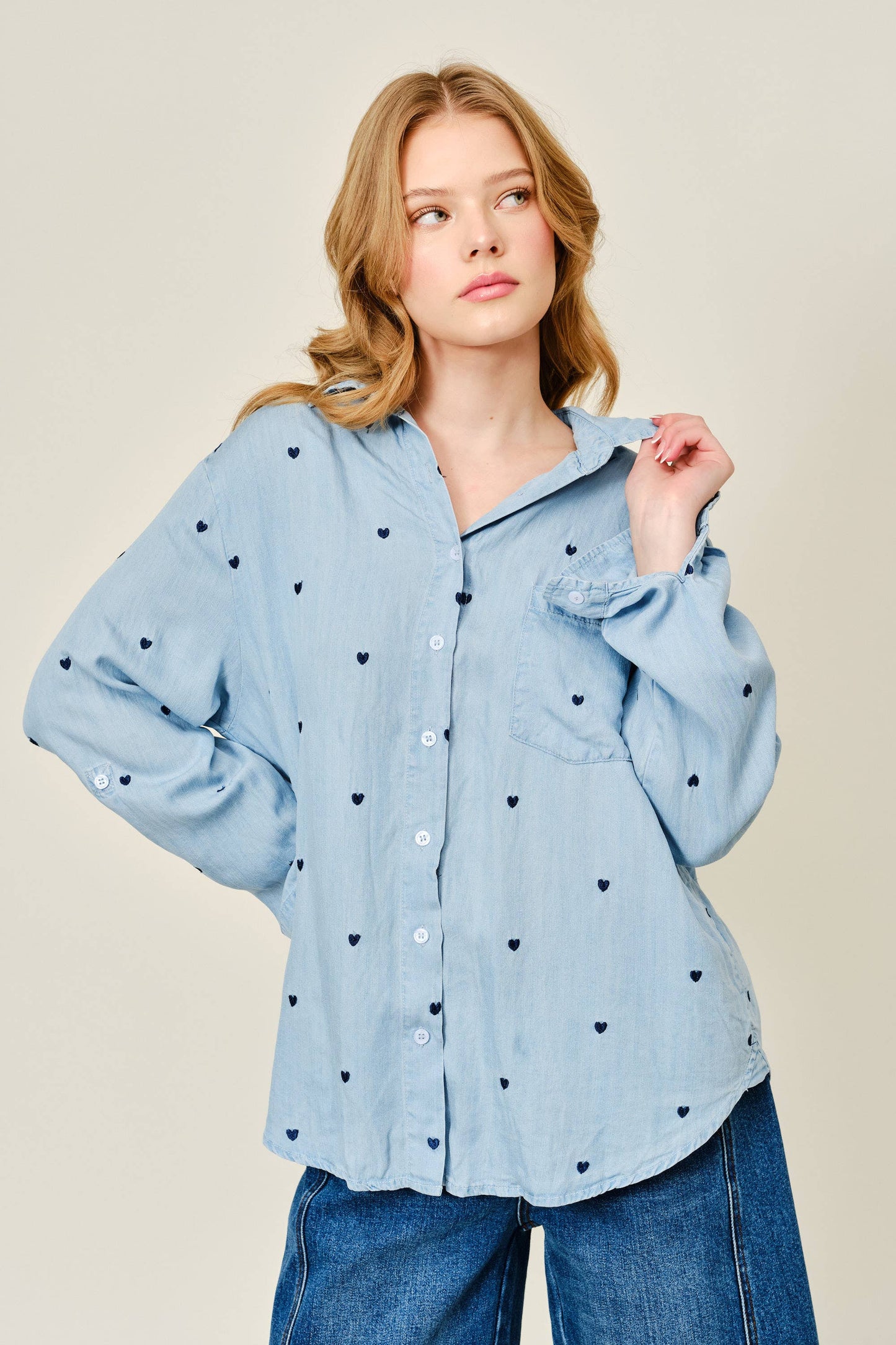 The Lover’s Note Chambray Shirt