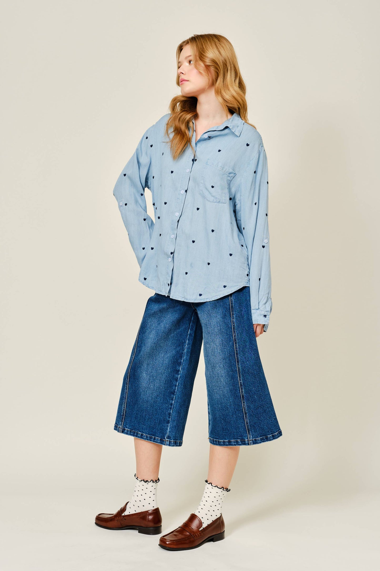 The Lover’s Note Chambray Shirt