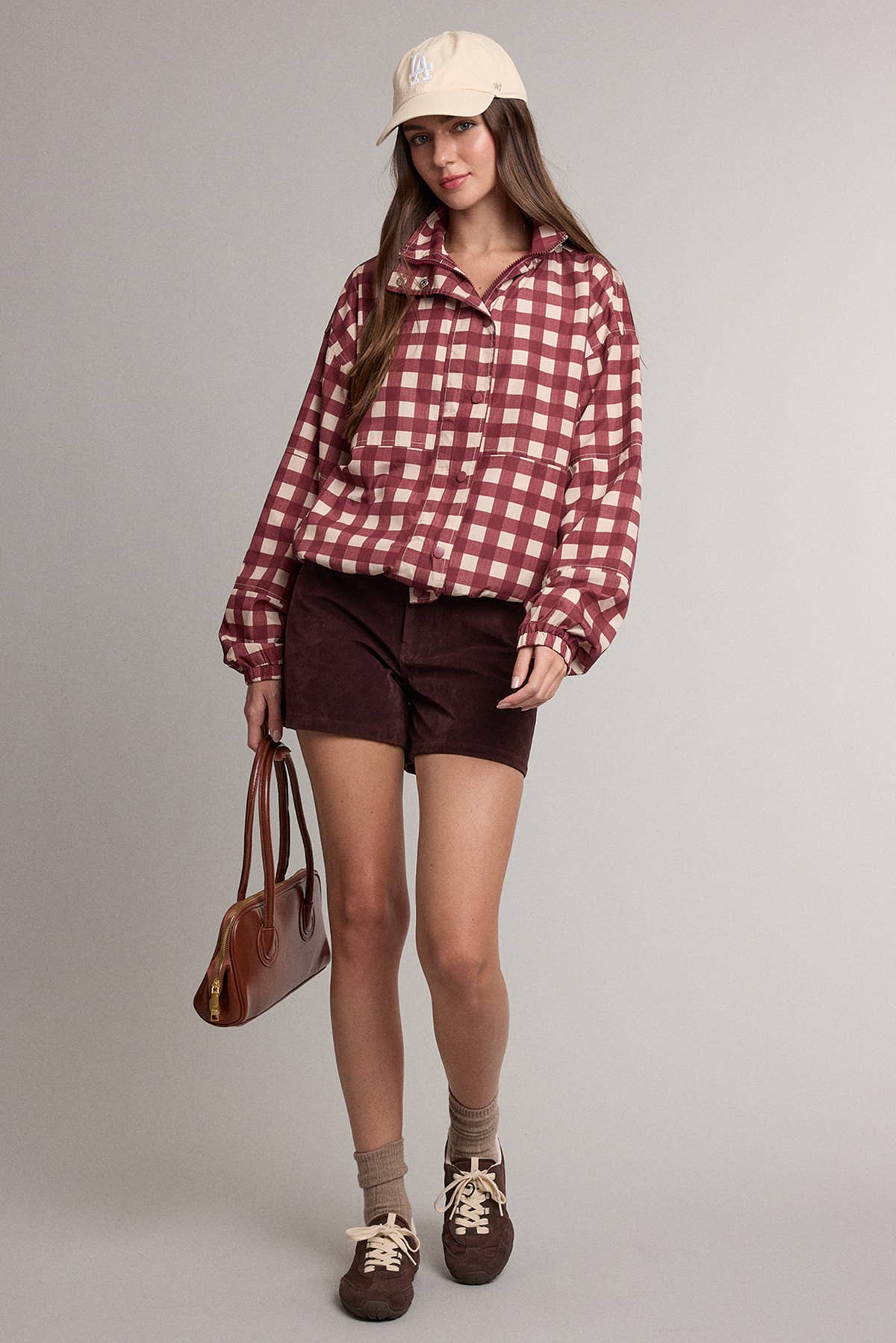 The Marlowe Gingham Jacket