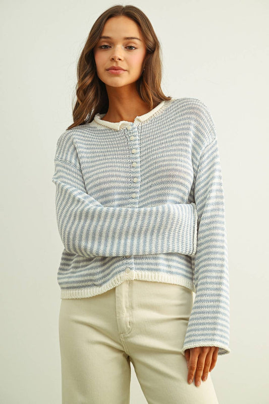 Azure Breeze Cardigan