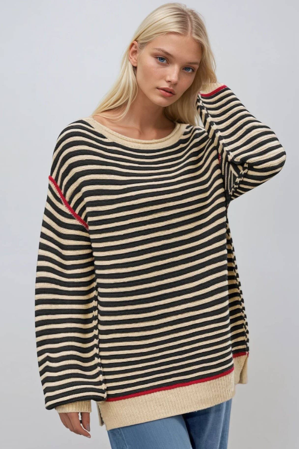 Parisian Stripe Pullover