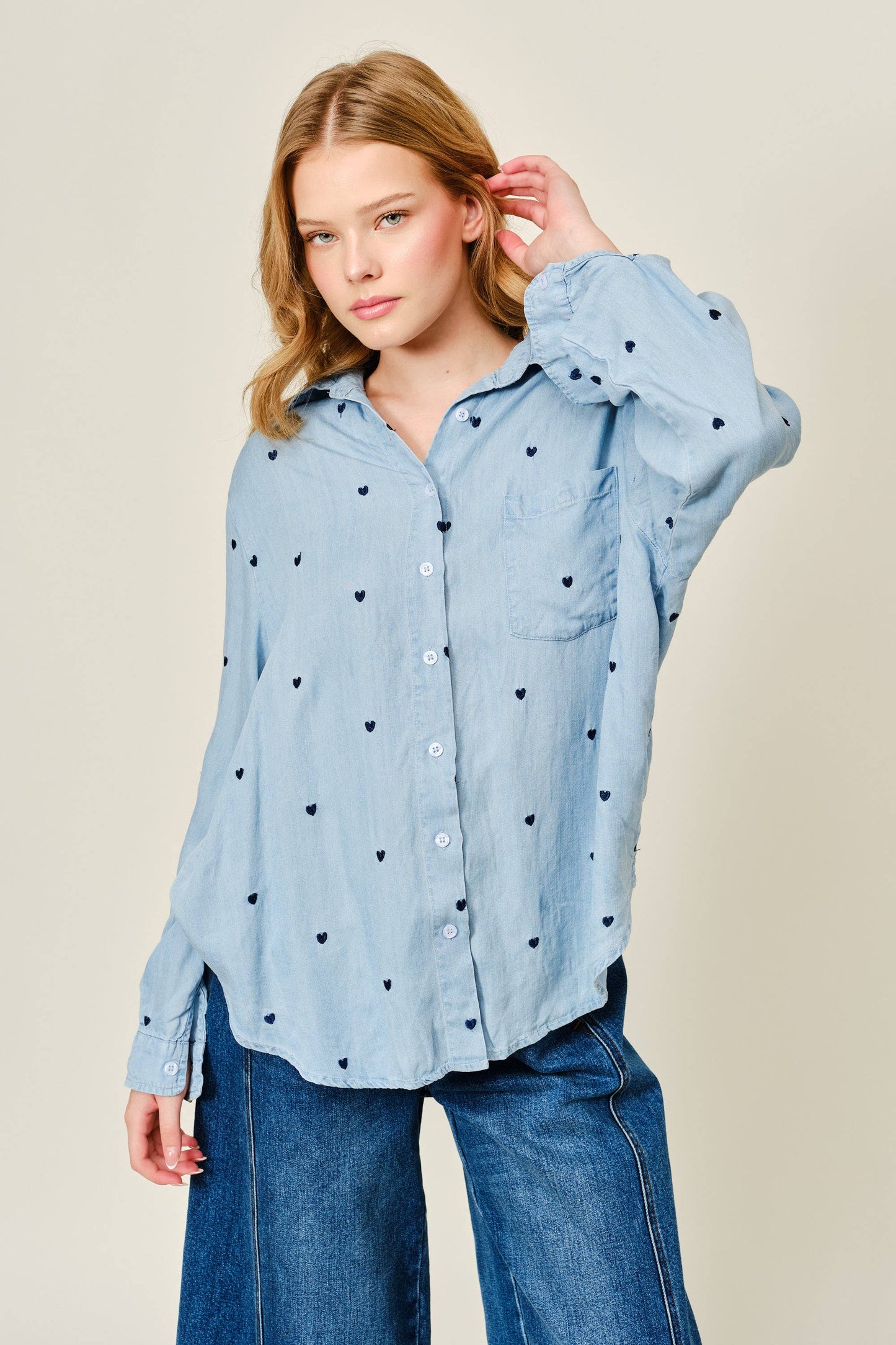 The Lover’s Note Chambray Shirt