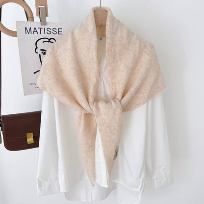 The Cozy Muse Triangle Scarf