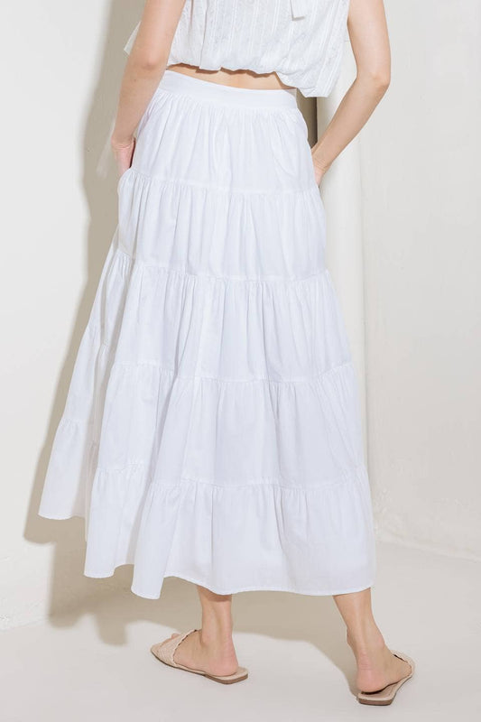 The Meadow Midi Skirt