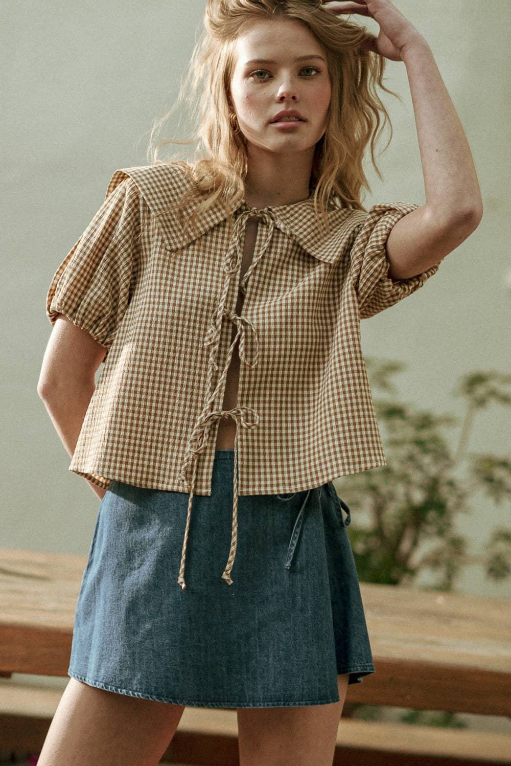 The Chambray Charm Skort