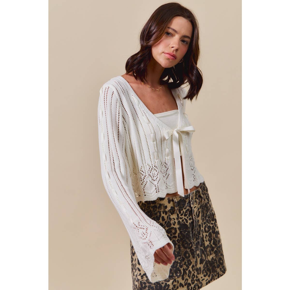 The Colette Ribbon Cardigan