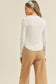 The Claire Ribbed Knit — White