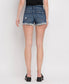 HIGH RISE DOUBLE BUTTON CUFF SHORTS