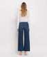 TUMMY CONTROL MID RISE WIDE LEG JEANS