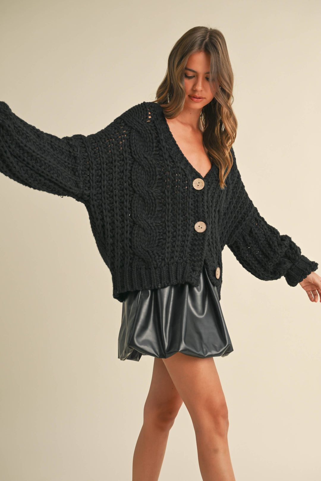 Chunky Knit Cardigan