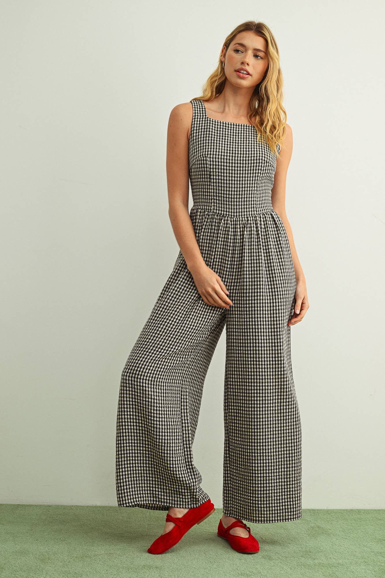 The Eloise Gingham Jumpsuit